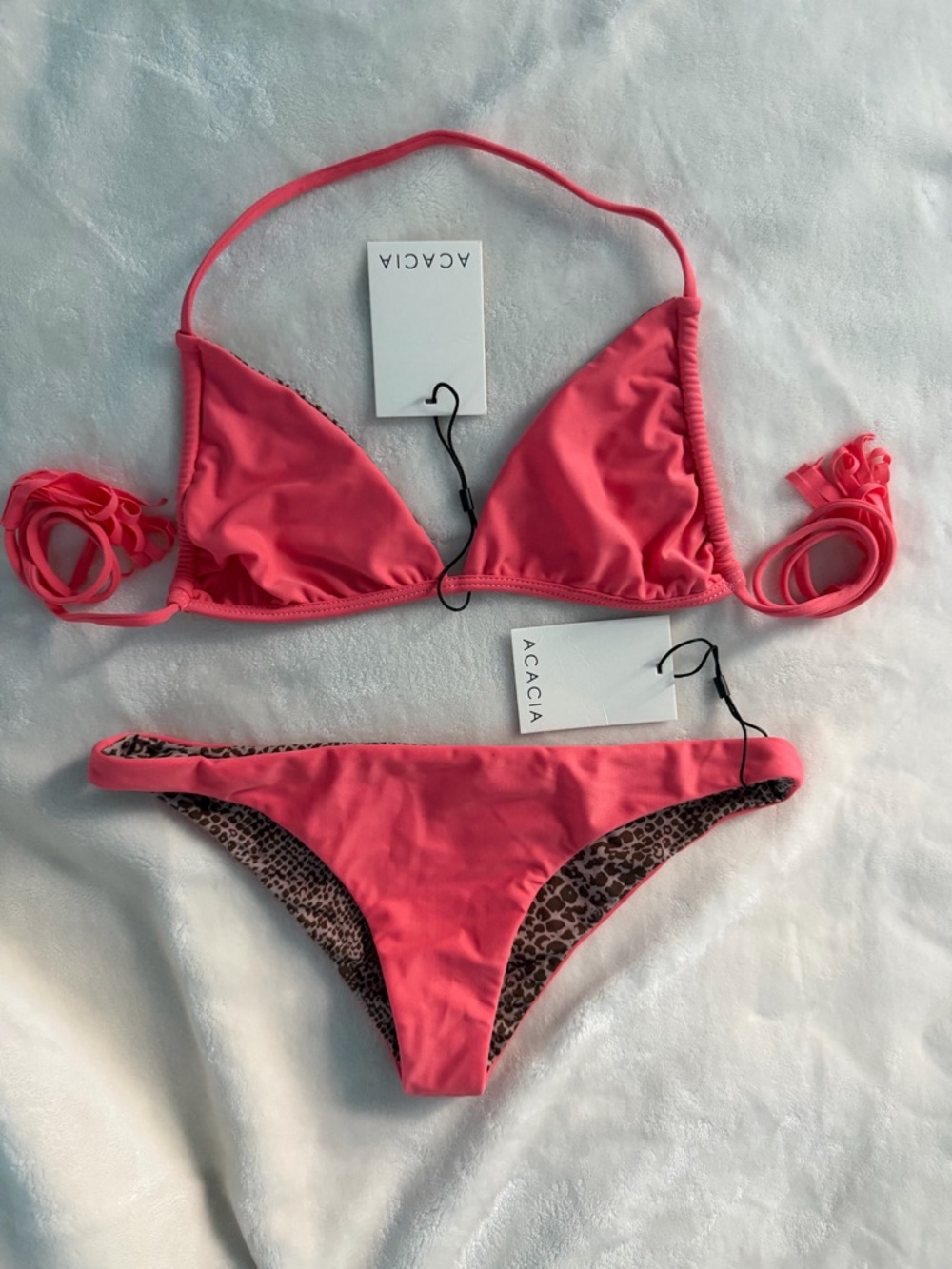 acacia swimwear Taffy Pink Bikini
